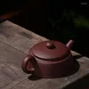 Zestawy herbaciarskie Purple piasek herbaty Puchar Travel Cup Miski Biuro Teapot ręcznie robione ceremonia gaiwan gaiwan ceremonia