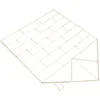 Ramar Grid Po Wall Frame Mount Decorations Dekorera Bildlagringshållare Iron Bakgrund Display Net Creative Adgnment