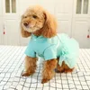 Abbigliamento per cani Teddy Princess Dress Simpatico Bichon Pomerania Piccolo cucciolo di gatto Autunno Inverno Tutu di pizzo Compleanno Abiti da festa di nozze Bowknot