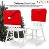 Sandalye 10 adet karabiner Noel dekoru slipcovers koltuk yemek odası dokuma kumaş süslemeleri parti için