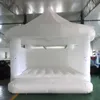 Белый надувной свадебный шезлонг для игр на открытом воздухе, надувной замок для взрослых, красивый надувной дом