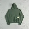 Tracksuits masculinos quebrado planeta moletom conjunto-verde high street moda hip-hop homens e mulheres calças soltas casual hoodie