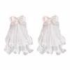 Cheveux de mariée Bow Tulle Voiles à deux niveaux pour la photographie, les fêtes, les mariages Bon savoir-faire Accessoires de cheveux légers élégants u5gJ #