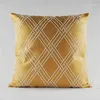 Oreiller élégant couverture oreillers décoratifs 3D broderie géométrique Cojines Decorativos Para canapé Housse De Coussin