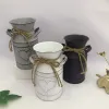 Vase Retro Garden Metal Vase Flowers Backet Barrel人工配置花所有者ホームガーデニング装飾レトロメタルクラフト