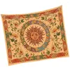 Tapisseries Soleil Lune Tapisserie Mur Pour Chambre Décor Vintage Fond Imprimé Suspendu Tissu Brossé Festival Fête Bureau Maison