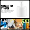 Liquid Soap Dispenser 2 Pcs Wide Mouth Shower Gel Bottle Hand Lotion Sub-Bottle 500ml White 2pc For Bathroom Dish Dispensers Body