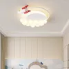 Plafoniere Moderne luci a LED bianche Soggiorno Camera da letto Bambino Creativo Aeroplano Lampadari in resina Studio Tavolo da pranzo Lampada da cucina