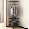 Hangers 4Styles Multi Layered Floor Standing Clothes Hanger Creative Household Corner Hanging Hat Shoe Bags Storage Rack Stand