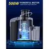 Juicers 500W wide mouthed juice extractor with 3-speed centrifugal juice extractor for all fruits and vegetablesL2403