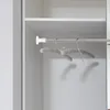 Shower Curtains Clothes Rail Retractable Curtain Rod Spring Tension Bathroom Stainless Steel Extendable