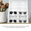 Piatti decorativi Espositore Occhiali Scatola portaoggetti Porta occhiali da sole per più occhiali da sole organizer per occhiali