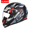 خوذات الدراجات النارية LS2 Joker Full Face دراجة نارية خوذة LS2 FF358 RACING MENS والنساء Casco Motorcycle Case ECE ADPROVALL204