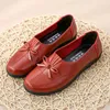 Casual Schuhe Comemore Weibliche Frühling Schuh Klassische frauen Loafer Ältere Komfort Slip-on 2024 Trend Frauen Leder Wohnungen 41