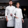 Salopette Lg Hommes Été À Manches Courtes Respirant Hôtel Cuisine Restaurant Blanc Plus Taille Chef Uniforme Femmes 97qR #
