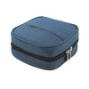 Sacs de rangement Mini carré sac numérique adaptateur câble de données d'alimentation casque souris portable organisateur étanche étui de voyage à domicile