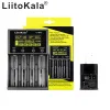 Liitokala Lii-M4S 18650 Display LCD Caricatore intelligente per 26650 21700 32650 20700 21700 16340 AAA batteria