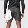 Heren shorts Nieuwe camouflage shorts voor heren sportkleding modieus rennen snel drogende strand bodem zomer fitness training jogging shorts Q240329