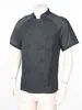 Mens Womens Chef giacche colletto alla coreana manica raglan cuoco cappotto traspirante cucina lavoro uniforme top per mensa ristorante hotel 51dp #