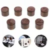 Storage Bottles 7 Pcs Moon Phase Wooden Stamp DIY Stampers Vintage Decor Decorative Stamps