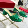 Obcasy Designer Slajdes Women Słowe seksowne platformy Sandały oryginalne skórzane buty z pudełkiem