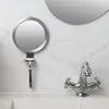 Liquid Soap Dispenser Mirrors With Powerful Sucker For Bathroom Anti-Fog Make Up Mirror Shaver Holder Fogless Shower Bath