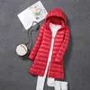 women's Down Coat Lightweight Puffer Jacket Hooded Slim Warm Outdoor Sports Travel Parka Outerwear Packable Portable u29g#