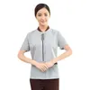 Usine Vente directe Spot Supply Service de nettoyage Uniforme à manches courtes Vêtements d'été Chambres d'hôtel Serveur Workwear Propriété Hous d4wq #