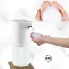 Distributeur de savon liquide capteur Ir Abs mains libres mousse moussante sans contact lavage des mains intelligent pour Machine à laver les mains de cuisine 350ml Mini