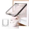 Gato portadores caixas casas transportadoras cão flap porta de segurança bloqueio para gatos gatinho abs plástico pequeno pet portão kit cães portas com 4 w dh6rp