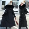 2022 New Snow Wear Coat Parkas Winter Jacket Women Hooded Fur Collar Parka Thick Warm Female Jackets Student Coats Women Clothes D6Dg#