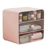 Storage Boxes 3 Tiers Makeup Organizer Holder Cosmetic Box Bathroom Countertop Desk With Drawers