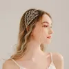 Cheveux de mariée Sier Hails Hair Acless Crystal Weddies Madames Bling Rhiaste Crown Girls Headpice Bijoux pour femmes A189 #