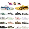 OG Fashion Designer Tiger Mexico 66 Casual Shoes Leather Canvas Onitsukass Flat Trainers White Black Red Blue Silver Gold Tigers Women Mens Runners Sports Sneakers