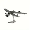 USA Classic Fighter 1/200 American B-52 (StratoFortress) Långdistans subsonisk jetdriven strategisk bombplan Diecast Metal Model Stand Stand Stand Stand