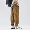 Pantalons pour hommes 2024 Tendance japonaise Ins Workwear Casual Hommes et adolescents Street Fashion Artistique Pantalon tout-assorti