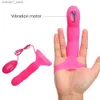 Andra massagesartiklar olo fingervibrator 7-växlad bälte för kvinnlig onani g-spot orgasmisk massage klitoris stimulering leksak lesbisk q240329