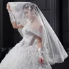 one Layer White Ivory Lace Appliqued Wedding Dres Veils Bridal Accories Veil For Bride E5ro#