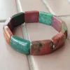 Kralen Strand Mutlicolor Carneool Art Vrouwen Mannen Kralen Elastische Armband 7.5 Fg9205 Drop Levering Sieraden Armbanden Ot5Re