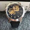 Beino Byino Mechanical Watch męsne Wodoodporne puste puste zetry