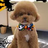 Ropa para perros 12 PCS Pet Bow Tie Cat Bowtie Ties Cosplay Disfraces de Halloween Corbatas ajustables Poliéster