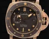 Mens Luxury Watches armbandsur PAM00968 Automatiska mekaniska klockor fulla rostfritt stål vattentätt