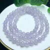 Bracelets à maillons 6mm améthyste naturelle triple cercle bracelet perle ronde femmes beau cristal coloré énergie guérison bijoux de mode 1 pièces
