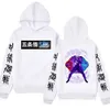Jujutsu kaisen satoru gojo anime hoodie cool manga gojo fans gåva tröjor för män vinter lg ärmar plus size gata hoody x3ym#