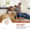 Hundebekleidung Haustier Kopfbedeckung Party Capoon Katze Kopfschmuck Welpe Accessoire Wolle Beret Hut Karneval