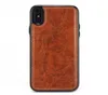 One Piece Luxury PU Leather Work för bilhållare Telefonfodral med magnet för iPhone XS Max XR 7 8 Plus 6 6S Design Cover Case8794749