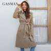 Gasman 2023 Marque Fi Femmes Printemps Doudoune Automne Femmes Manteau Lg Parka Vestes Femme Femme Mince Cott 8356 Z0zD #