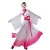 Costumes de danse folklorique Hanfu classique Femme élégante Yangko National Dance Stage Performance Classique Fan Dance Practice Dr J9hC #