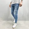 mens Jeans Fi Casual Solid Color Denim Pants Spring Daily Commute All-Match Skinny Slim Fit Cropped Sports Denim Pants r8Pk#