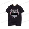 Onitsukas Tiger T-shirts Têtes de tigre pour hommes Streetwear Hommes T-shirts Modèles d'été Broderie avec lettres Styles Hiphop T-shirts 921